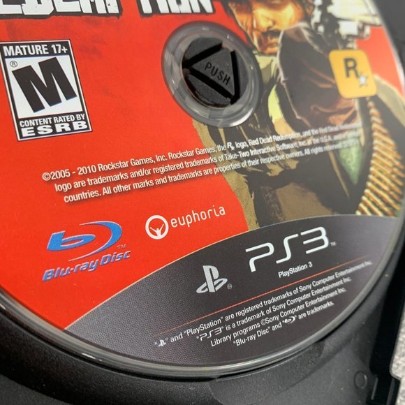 Red Dead‎ Redemption Playstation 3 Mature Blu Ray Disc Sony - Picture 5 of 8